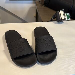 Gucci Ebony Slide Sandals